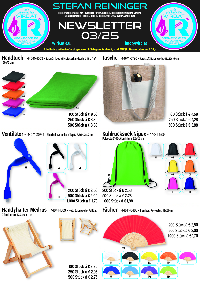 Newsletter Sommer